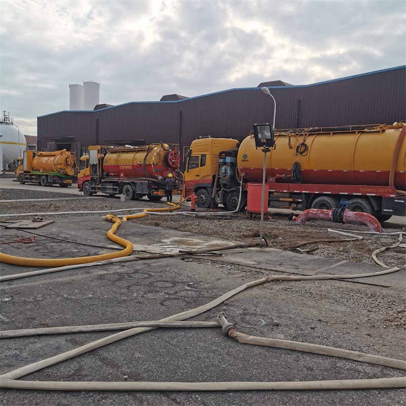 孟村污水池清理